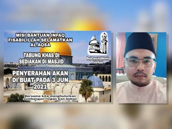 Program Infaq Tabung Palestin Masjid Felda Zon Bera bagi mengumpul kutipan dana untuk membantu rakyat Palestin yang kini menjadi mangsa kekejaman rejim Zionis. (Muhammad Nasrullah Shahruwal)