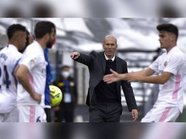 Zidane nyata kecewa dengan kekalahan Redal Madrid