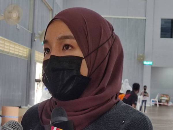 Nurafida ketika ditemui pemberita di Dewan Jenjarum MBSA, Seksyen 11, Shah Alam pada Khamis.