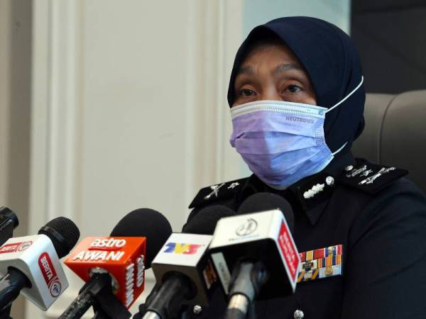 Ketua Polis Perlis, Datuk Surina Saad. - Foto Bernama