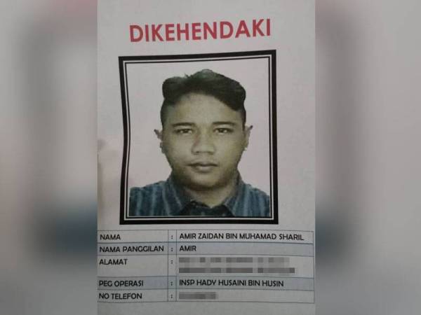 Seorang individu dicari polis untuk siasatan kes Geng Lee Honda.