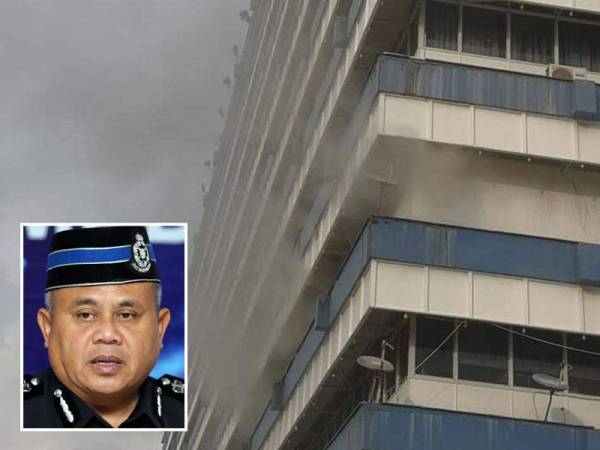 Aras tiga bangunan IPK Pahang yang terbakar. Gambar hiasan: Abd Jalil Hassan