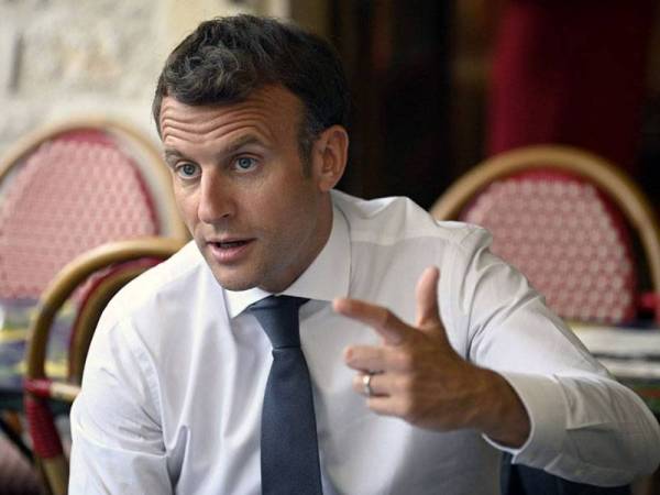 Presiden Perancis, Emmanuel Macron. - Foto AFP