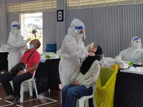 Program saringan bersasar yang dijalankan bermula 8 Mei lalu. - Gambar hiasan