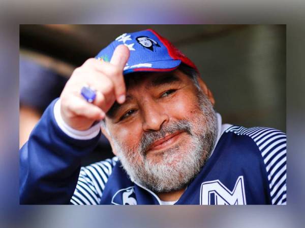 Maradona dilaporkan meninggal dunia akibat serangan jantung pada November lalu. - Foto Agensi