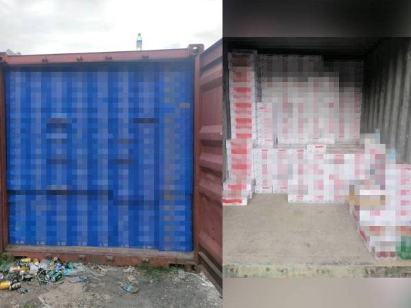 Pelbagai jenis minuman keras dirampas PGA Sabah dalam satu serbuan di sebuah premis di Kampung Limbanak, Penampang.