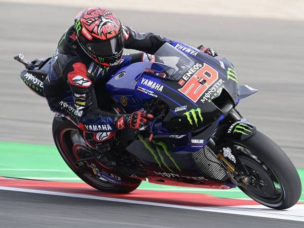 Quartararo merekodkan empat kemenangan dalam perlumbaan MotoGP musim ini.