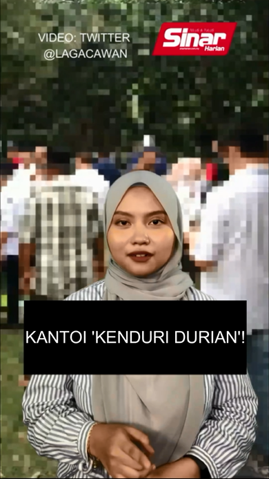 Kantoi 'kenduri durian'!