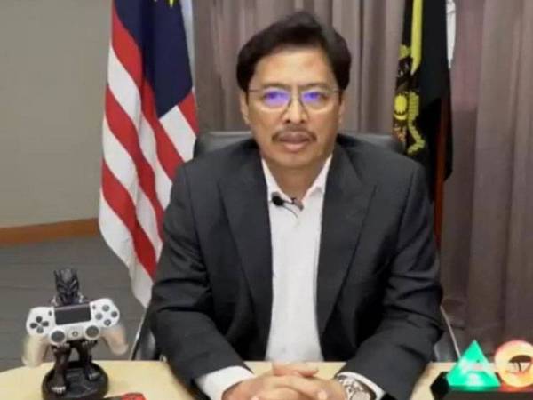 Mohd Azam ketika merasmikan SPRM FIFA 21 Challenge secara atas talian pada Khamis.