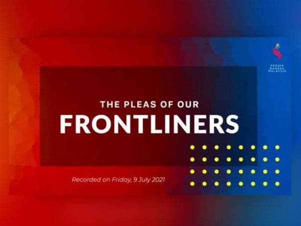 Tangkap layar video yang dimuat naik di saluran Youtube Projek #BangsaMalaysia pada Selasa.