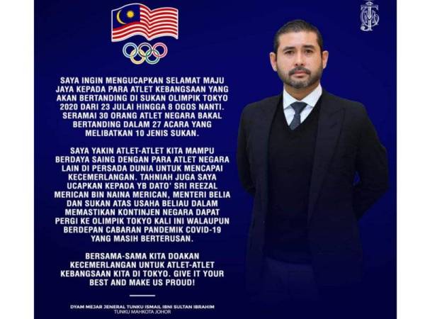 Acara sukan olimpik 2020 malaysia