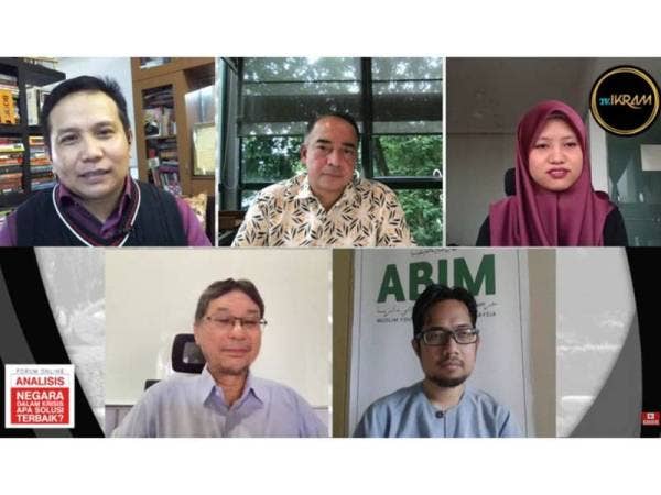 Forum analisis bertajuk ‘Negara Dalam Krisis, Apa Solusi Terbaik?’ menerusi platform media sosial Sinar Harian, Pertubuhan Ikram Malaysia (Ikram) dan Dialetika TV pada Ahad.