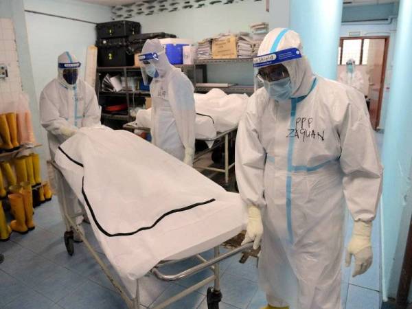 199 orang pesakit maut akibat Covid-19 pada Rabu. Foto Bernama