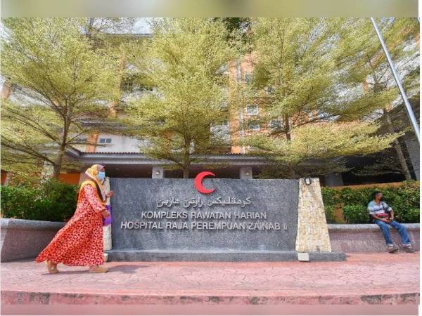 2.Suasana di HRPZ II kelihatan tenang seperti hari biasa.