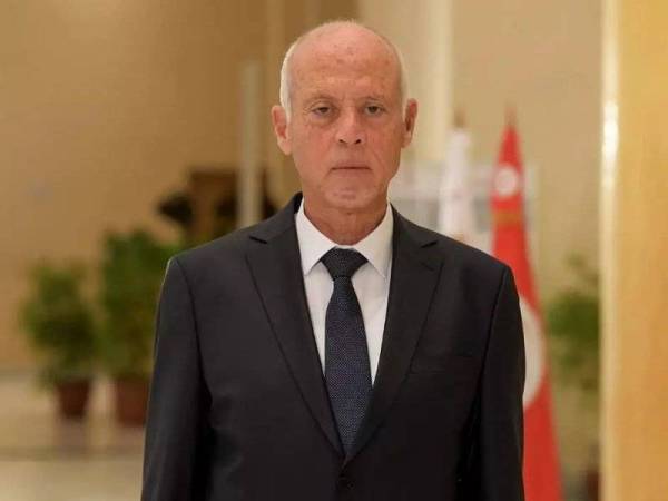 Presiden Tunisia, Kais Saied. - Foto AFP