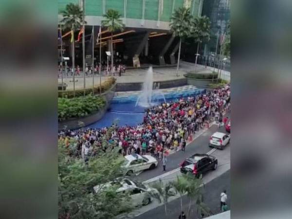 PPV KLCC dibanjiri ribuan warga asing.