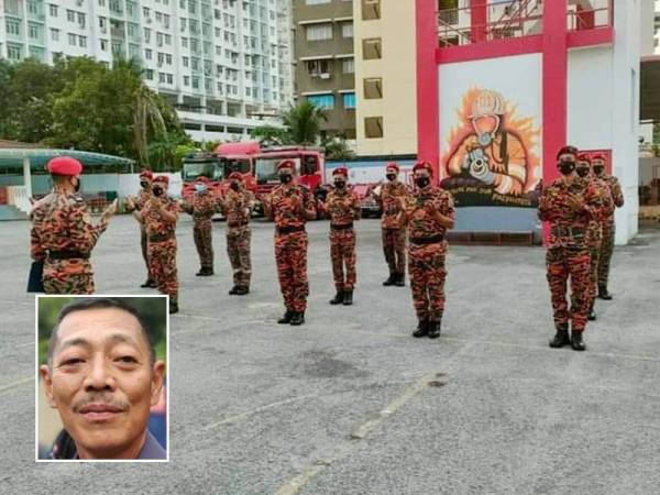 BBP Jalan Perak masih beroperasi seperti biasa walaupun enam anggotanya disahkan positif Covid-19. Gambar ihsan FB BBP Jalan Perak Gambar kecil: Saadon