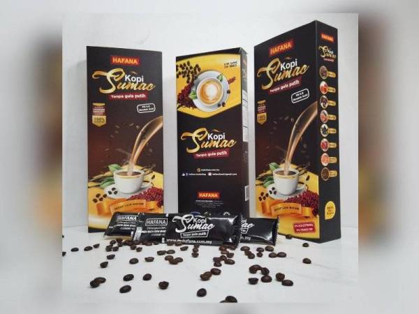 Kopi Sumac dihasilkan dengan pemanis semulajadi tersebut bersama gabungan enam herba terpilih.