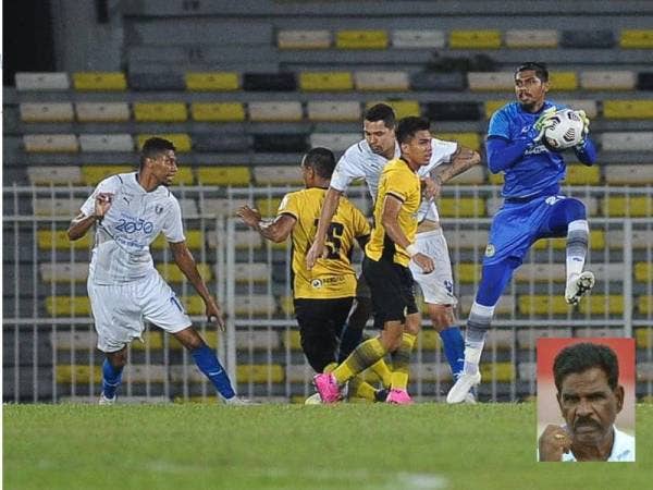 Kekalahan terbaharu Perak FC kepada Penang FC meneruskan prestasi tidak menentu Bos Gaurus dalam baki saingan Liga Super. FOTO: Perak FC Gambar kecil: Karathu