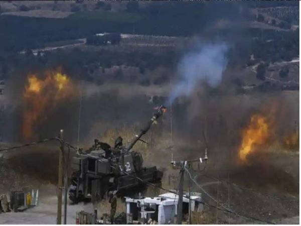 Gaza sekali lagi dihujani peluru dek serangan tentera Israel.