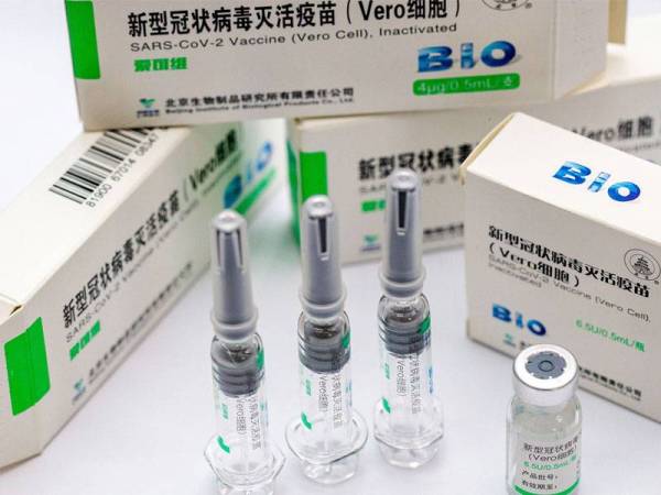 China mendakwa vaksin Covid-19 dihasilkan mereka berkesan terhadap varian Lambda. - Foto: Agensi