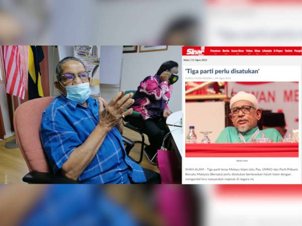 Laporan Sinar Harian pada Isnin. Yussof (Kiri)