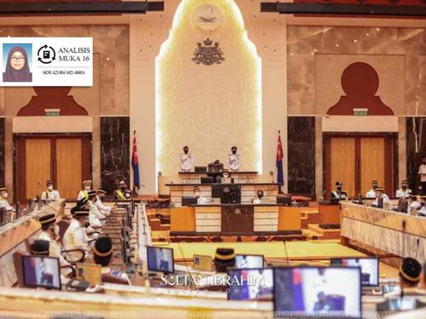 Johor apabila menjadi negeri pertama mengadakan persidangan DUN selepas Parlimen bersidang pada 26 Julai lalu.