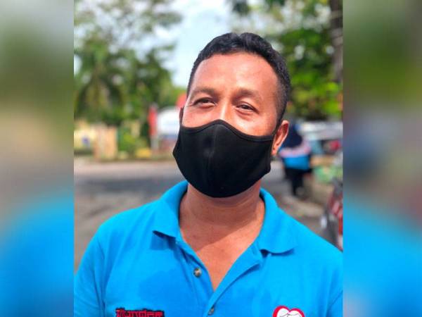 Pengerusi Pasar Malam Geting Tumpat, Mazlan Ibrahim. Foto SINAR HARIAN