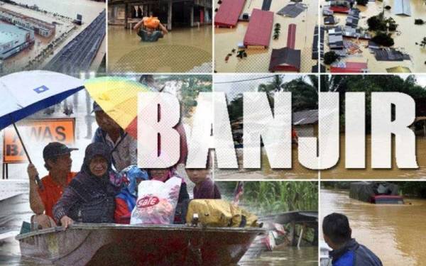 Jumlah mangsa banjir di tiga daerah di Perak menunjukkan sedikit penurunan pada petang Isnin dengan 271 orang daripada 73 keluarga berada di empat pusat pemindahan sementara (PPS). Gambar hiasan