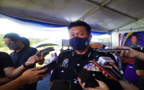 Hazani ketika ditemui pemberita selepas merasmikan Tabika Kemas Al-Ghazali di Ibu Pejabat Polis Kontinjen (IPK) Sabah, Kota Kinabalu.