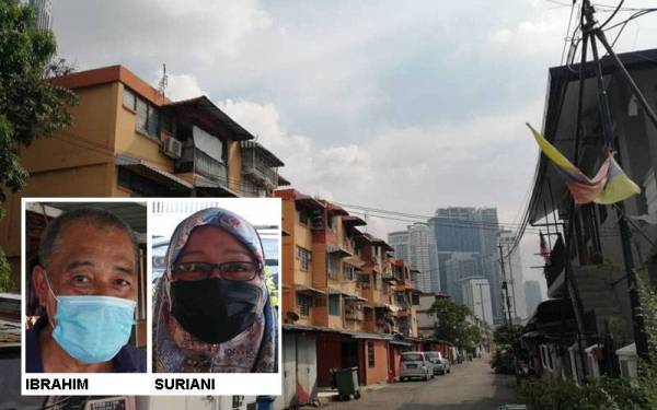 Kawasan terlibat dengan projek pembangunan semula Sungai Baru, Kampung Baru.