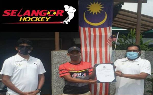 Ahmad Lufti antara pemain yang bersiap sedia mengembangkan lagi karier hoki bersama Hattemse Mixed HC di Belanda.