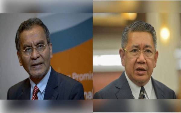Dr Dzulkefly (kiri) dan Salahuddin (kanan)