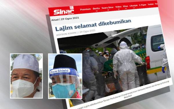 Gambar kecil dari kiri: Isnin Aliasnih, Ruslan Muharam