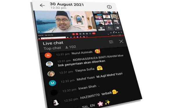 Antara reaksi live sambutan Malaysia # Quran Hour