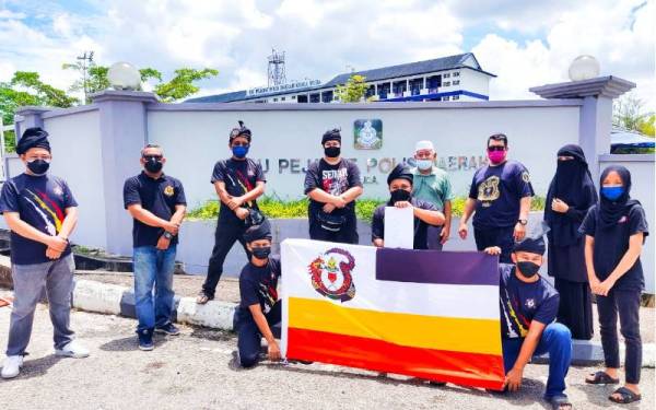 PSSGM Kedah bersama PSSGM Kuala Muda membuat laporan polis di IPD Kuala Muda pada Selasa.