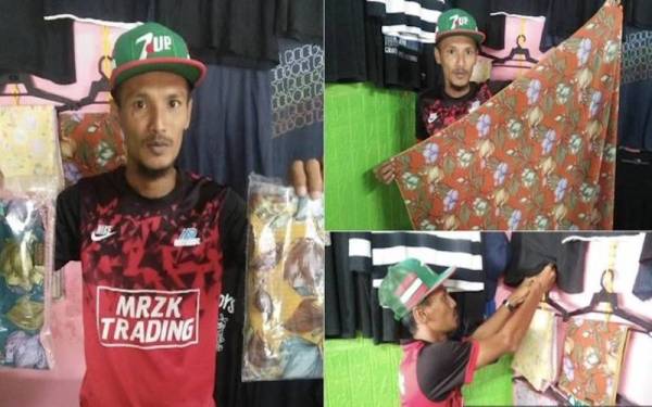 Sharifudin yang bekerja sebagai buruh binaan namun kehilangan punca pendapatan apabila berlakunya wabak Covid-19. - Foto Bernama