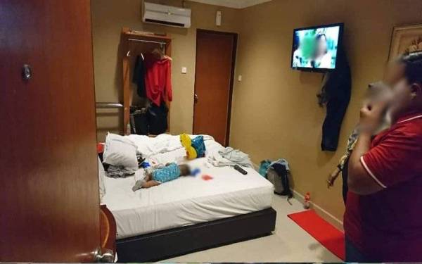 Keluarga berkenaan tinggal di hotel bajet susulan tiada tempat tinggal sebaik tiba dari Perak.