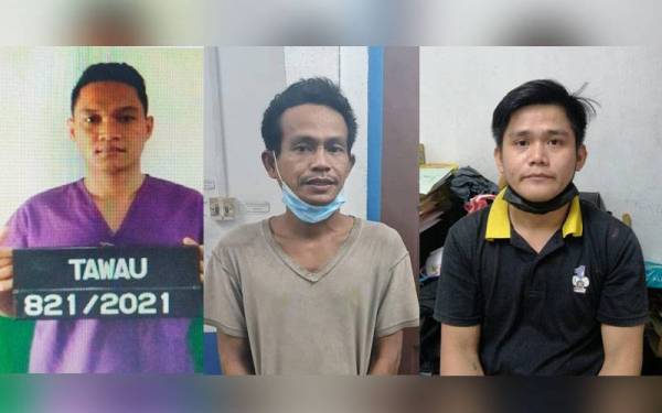 Gambar dari kiri: Jimnajir Annor, Hasyim Muhamad Syata, Niko Matheus