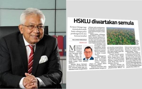 Laporan Sinar Harian pada Khamis.