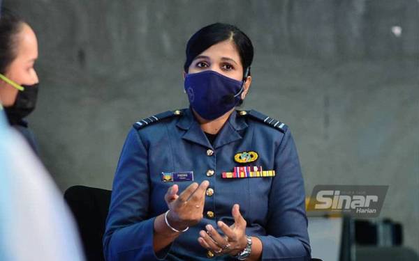 Premalatha ketika menjadi panelis program Mak Untuk Malaysia (MUM) yang bersiaran secara langsung pada Isnin.