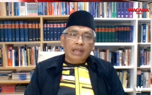 Abdul Aziz Bari ketika Wacana Sinar Harian bertajuk 'Parlimen Cabaran Kerjasama Dwi-Partisan' yang bersiaran secara maya pada malam Selasa.