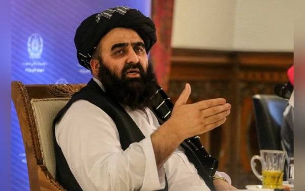 Amir Khan Muttaqi. - Foto EPA