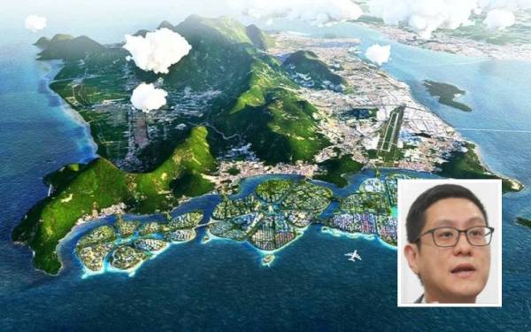 Projek PSR yang akan dicadang akan dibangunkan di bahagian selatan Pulau Pinang. (Gambar kecil: Zairil)