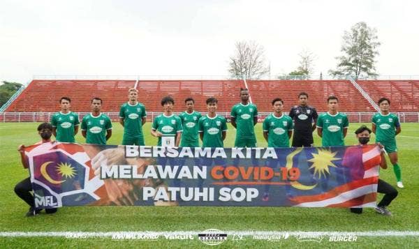 Kuching City FC tidak memandang rendah keupayaan Terengganu FC II apabila kedua-dua kelab berentap dalam aksi Liga Premier di Pasir Gudang pada Jumaat. FOTO: Kuching City FC