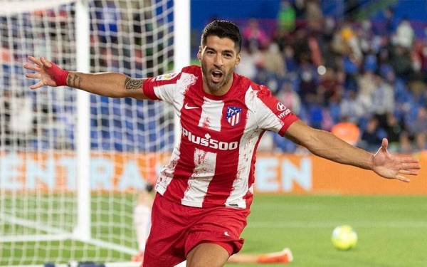 Suarez muncul wira Atletico ketika menentang Getafe pada awal pagi Rabu.