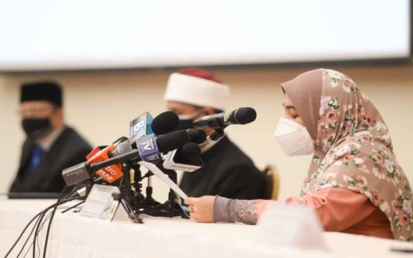 Pengisytiharan taubat Masitah dilafazkan di hadapan empat saksi