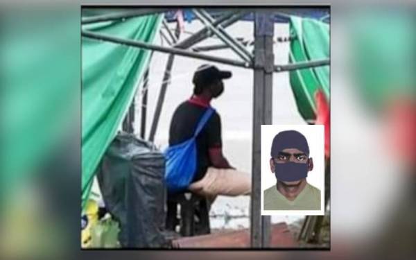 Gambar suspek. (Gambar Kecil) Gambar fotofit suspek.