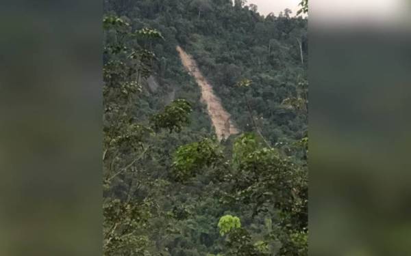 Keadaan tanah runtuh Bukit Hijau sedang dipantau dan diteliti.