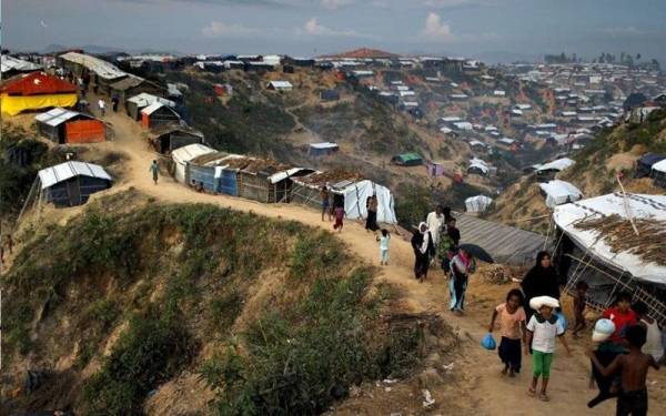 Kem pelarian Rohingya di Cox's Bazar, Bangladesh